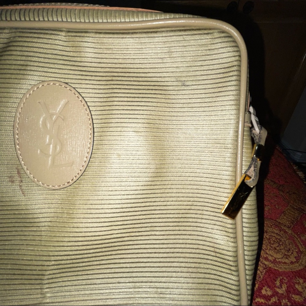 YSL POUCH - GOLD
